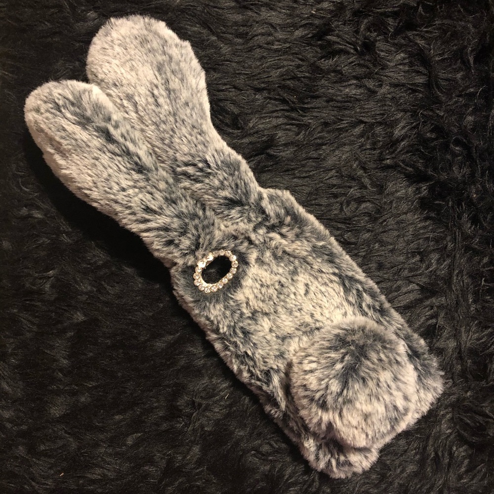 Fuzzy bunny iPhone 5 case